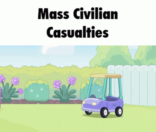 Mass Civilian Car Crash Meme GIF