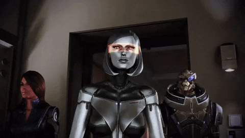Mass Effect 3 Edi Come Aboard GIF
