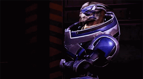 Mass Effect 3 Garrus Nod GIF
