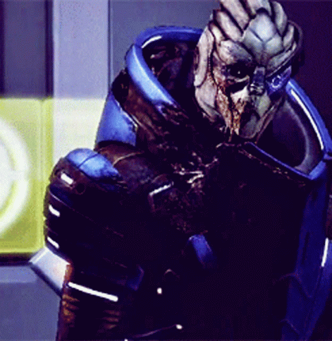 Mass Effect 3 Garrus Old Times GIF