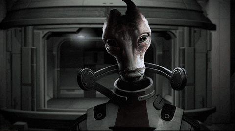 Mass Effect 3 Mordin Solus Nod GIF