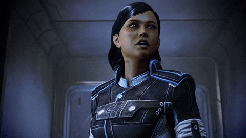 Mass Effect 3 Samantha Traynor GIF