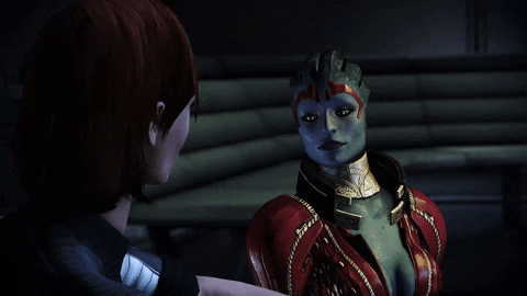 Mass Effect 3 Samara Opinion GIF
