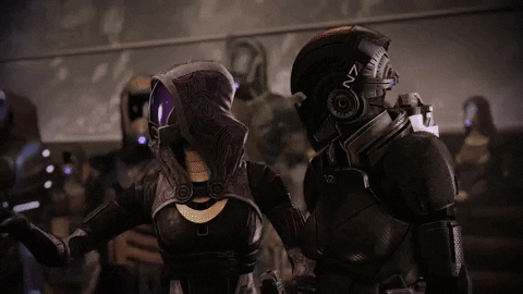 Mass Effect 3 Tali Angry GIF