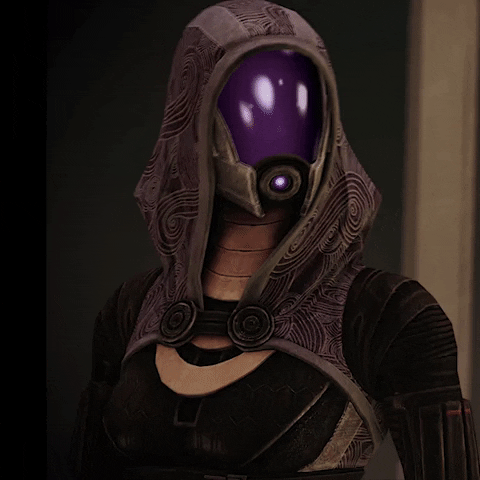 Mass Effect 3 Tali Annoyed GIF