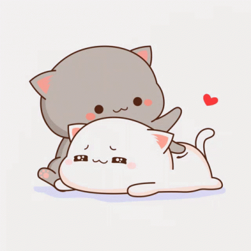 Massage Peach Goma Cat GIF
