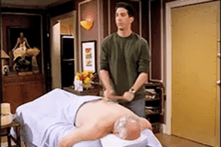Ross Friends Gif