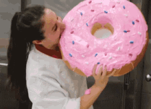 Massive Donut Eating GIF