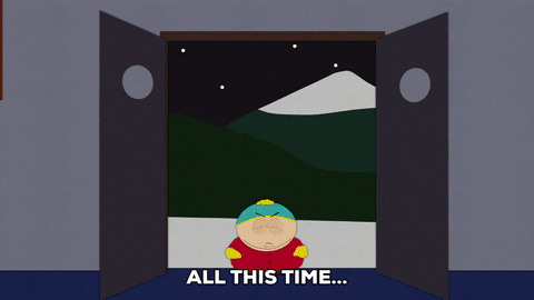 Massive Door Eric Cartman South Park GIF