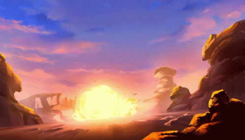 Massive Implosion Vs Explosion GIF