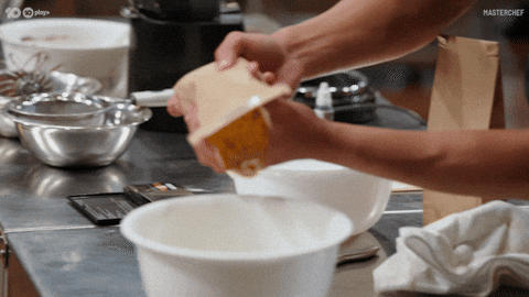 Master Chef Australia Pouring Chocolate GIF
