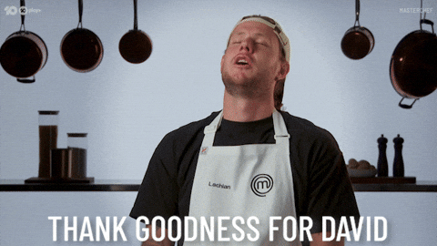 Master Chef Thank Goodness David GIF