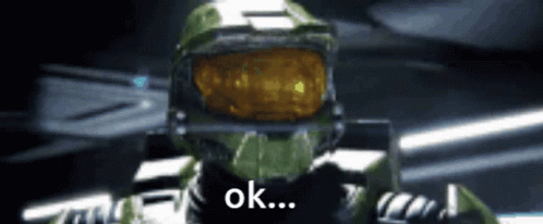 Halo Infinite Master Chief Okay GIF
