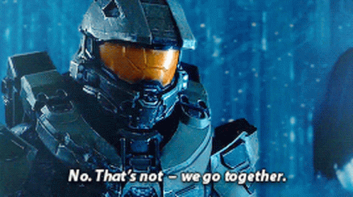 Master Chief We Go Together GIF