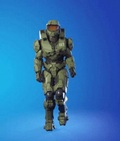 Master Chief Default Dance GIF