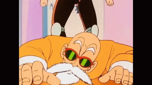 Master Roshi 498 X 280 Gif GIF