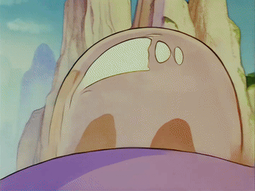 Master Roshi Posing On Moving Turtle GIF