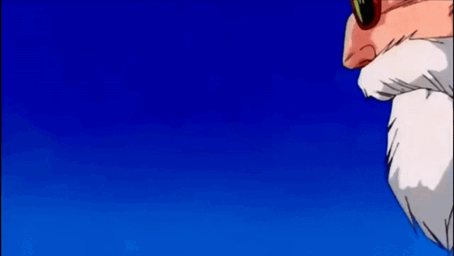 Master Roshi Whats He Doing Dragon Ball GIF