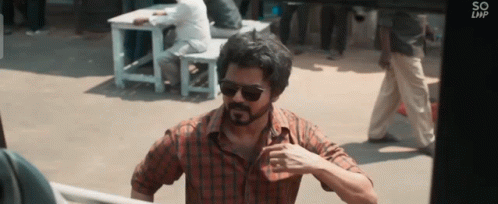Master Vijay Bus Window GIF