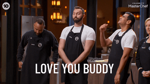Masterchef Contender Love You Man GIF