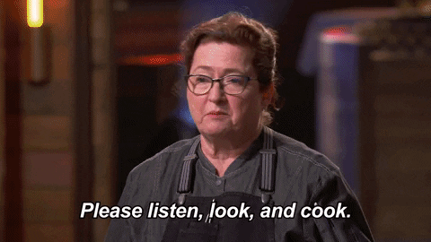 Masterchef Please Listen Look And Cook GIF