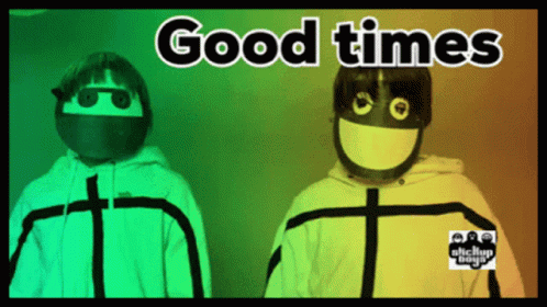 Mates Having Good Times Head Bang GIF