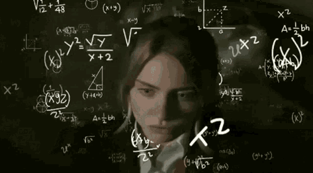 Math Lady Meme Confused Thinking Sterling Wesley GIF