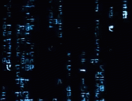 Matrix Code Blue Phyton GIF | GIFDB.com