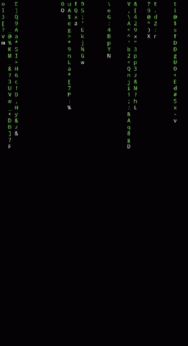 Matrix Code Phyton Mechanics GIF