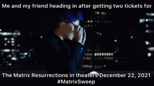 Matrix Resurrections Poster