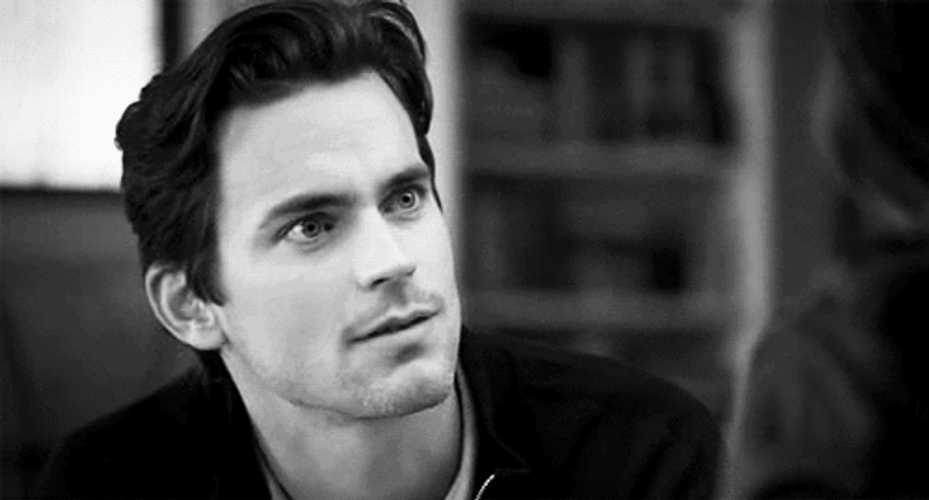 Matt Bomer Looking Sultry With His Big Smile GIF