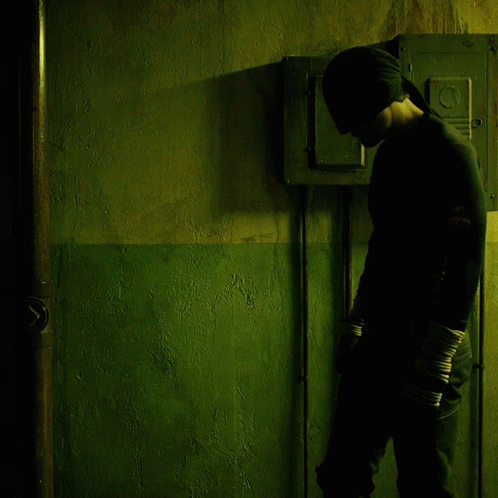 Matt Burdock Daredevil Walking GIF