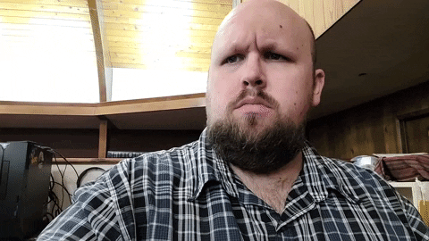 Matt Coker Astonished Clutch Pearls GIF