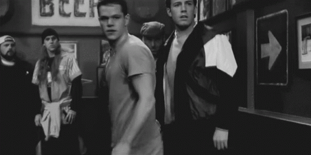 Matt Damon It's Hunting Season GIF