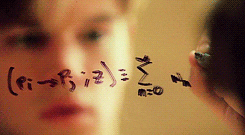 Matt Damon Studying Calculations GIF