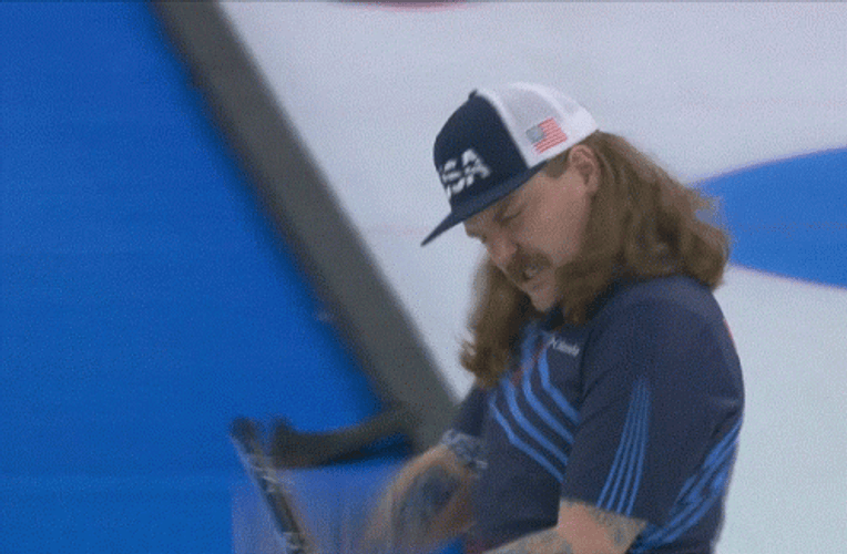 Matt Hamilton Curling Athlete GIF