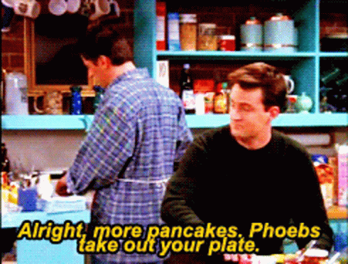 Matt Leblanc Making Pancake GIF