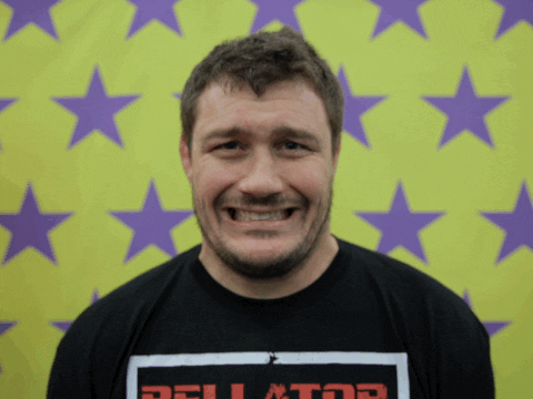 Matt Mitrione Cover Mouth Giggling Hee Hee GIF