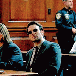 Matt Murdock Baffled Daredevil GIF