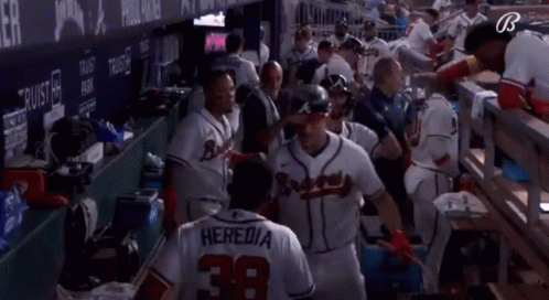 Matt Olson Heredia Cute Batting GIF