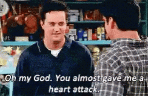 Mattew Perry You Almost Had It GIF