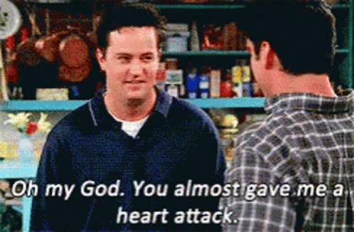 Mattew Perry You Almost Had It GIF