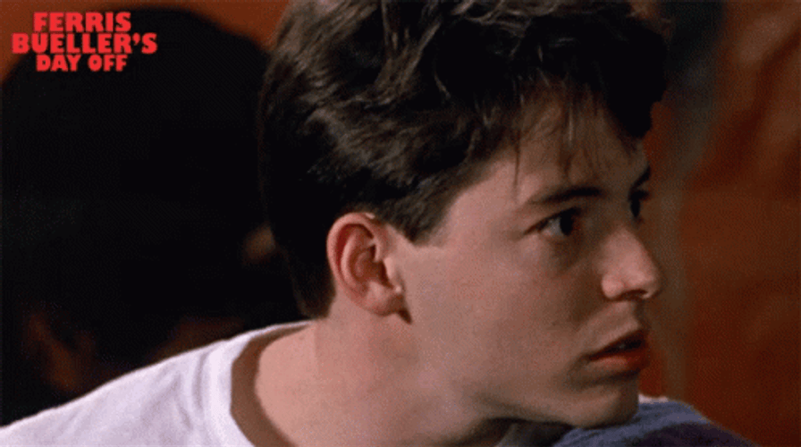 Matthew Broderick As Ferris Bueller GIF