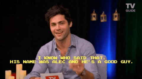 Matthew Daddario In Tv Guide GIF