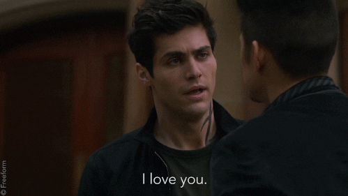 Matthew Daddario Saying I Love You GIF