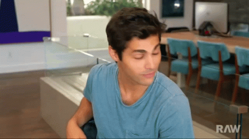 Matthew Daddario Tongue Out GIF