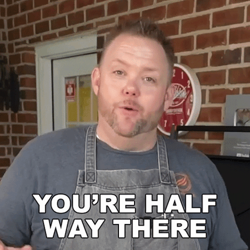 Matthew Hussey Half Way There GIF