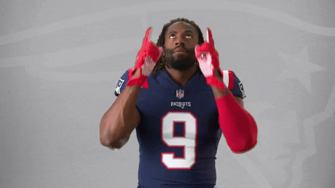 Matthew Judon Pointing Up GIF