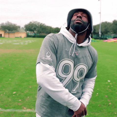 Matthew Judon Slow Motion Dance Celebration GIF