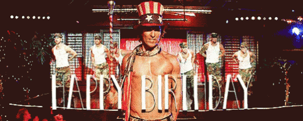 Matthew Mcconaughey Happy Birthday GIF